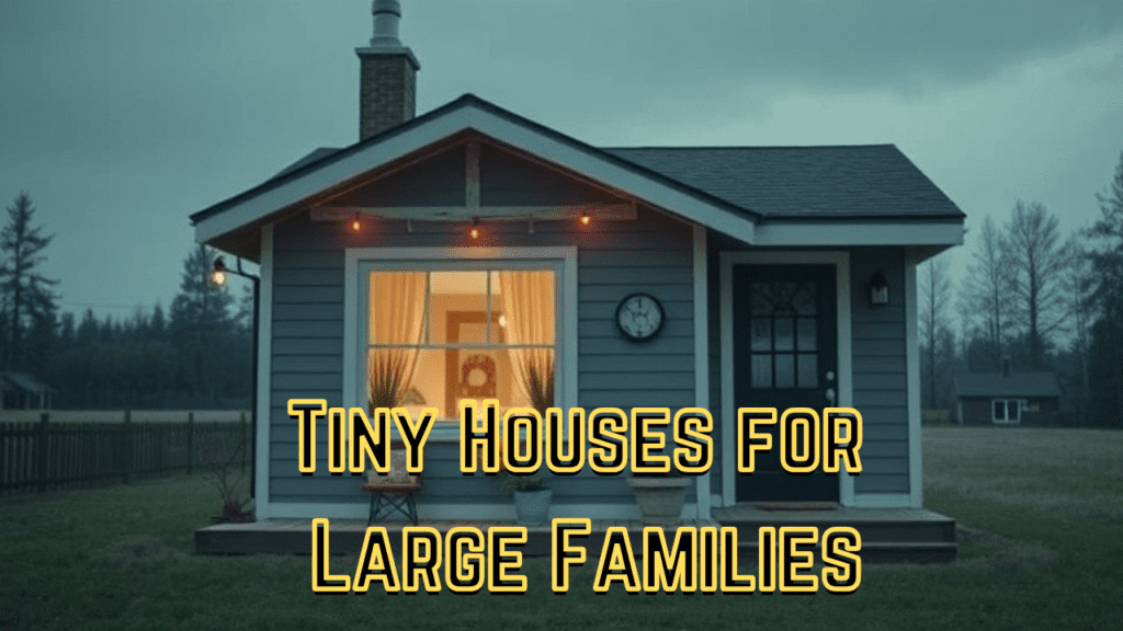 Tiny Houses for Large Families